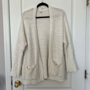 White cardigan in a size small by Cupio for sale
